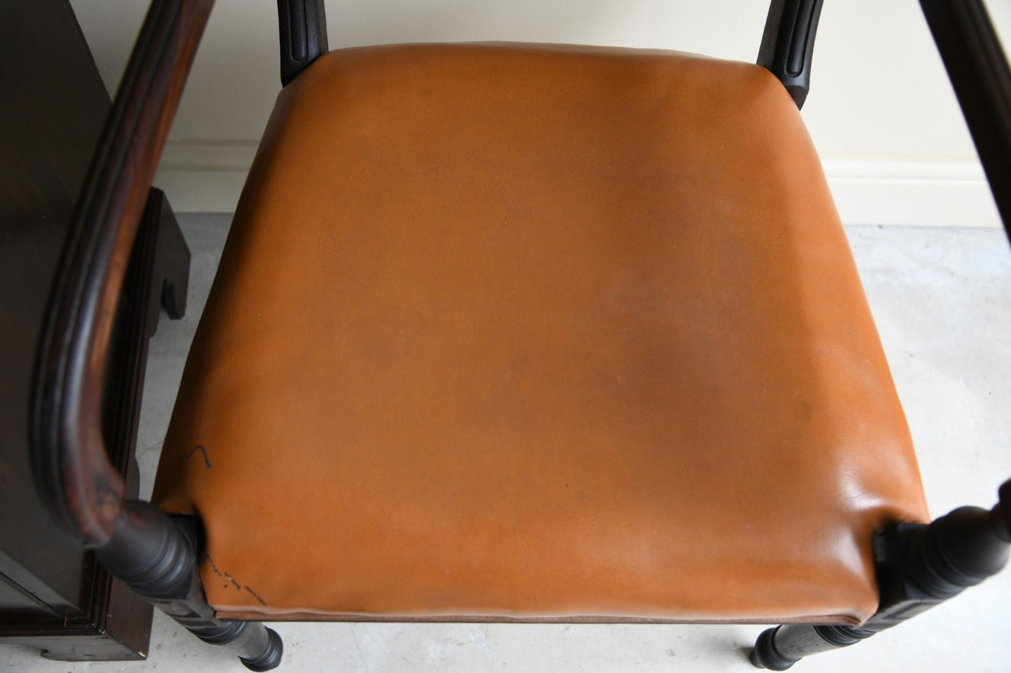 Antique Mahogany Carver Chair