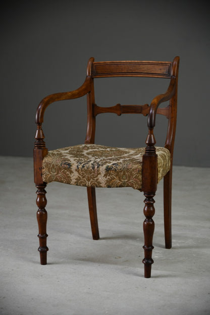 Early 19th Century Mahogany Carver Chair