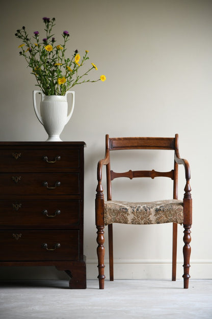 Early 19th Century Mahogany Carver Chair