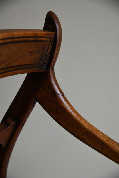 Early 19th Century Mahogany Carver Chair