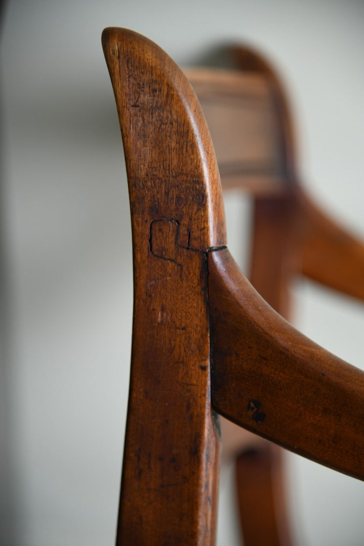 Early 19th Century Mahogany Carver Chair