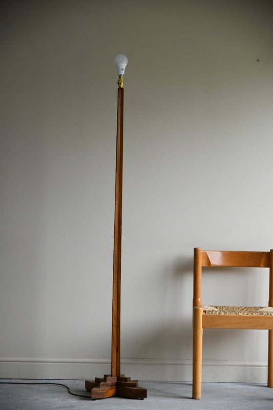 Sapele Freestanding Floor Lamp