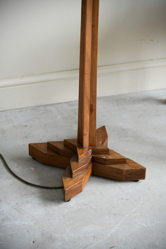 Sapele Freestanding Floor Lamp