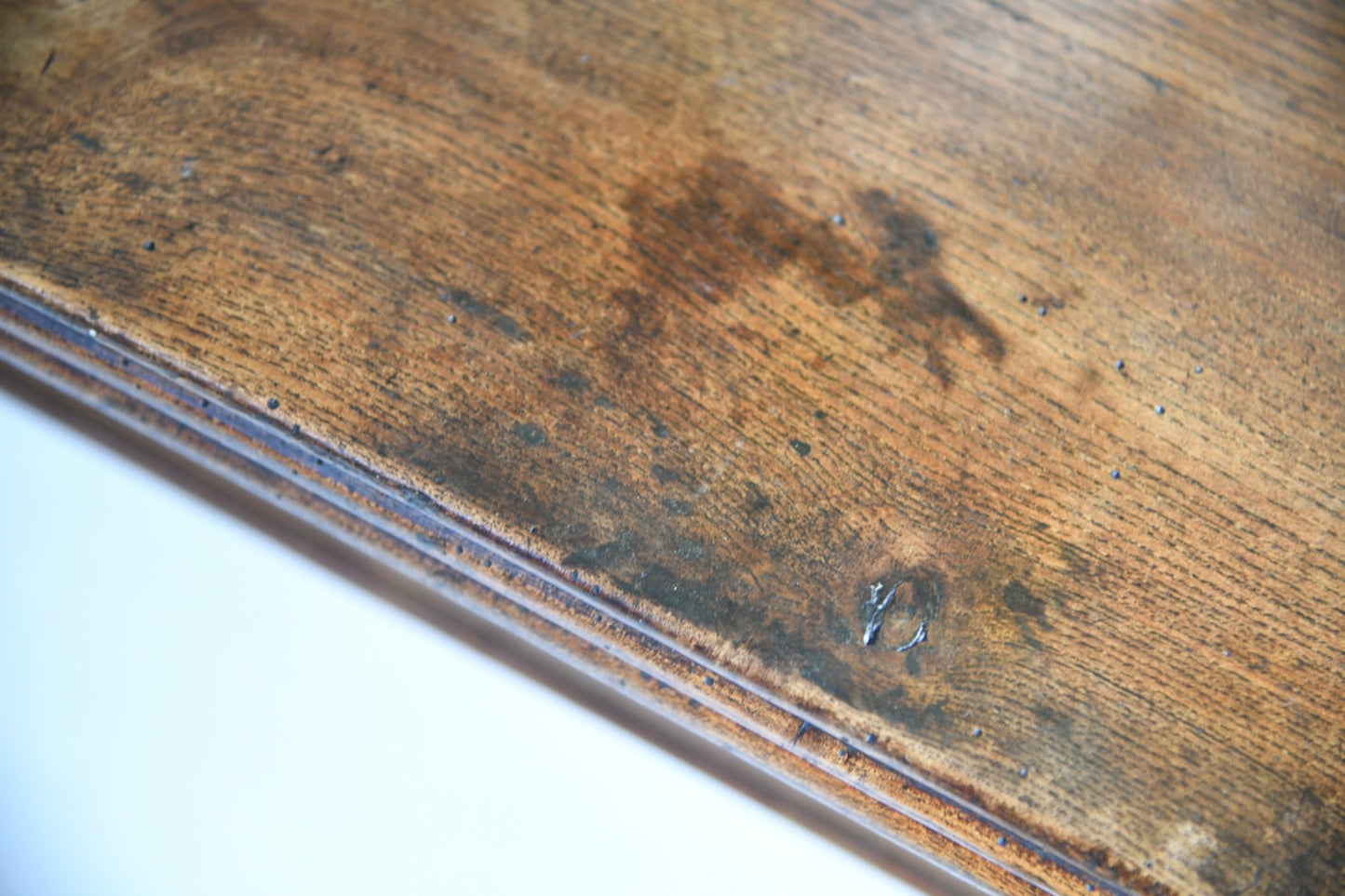 Antique Elm Side Table