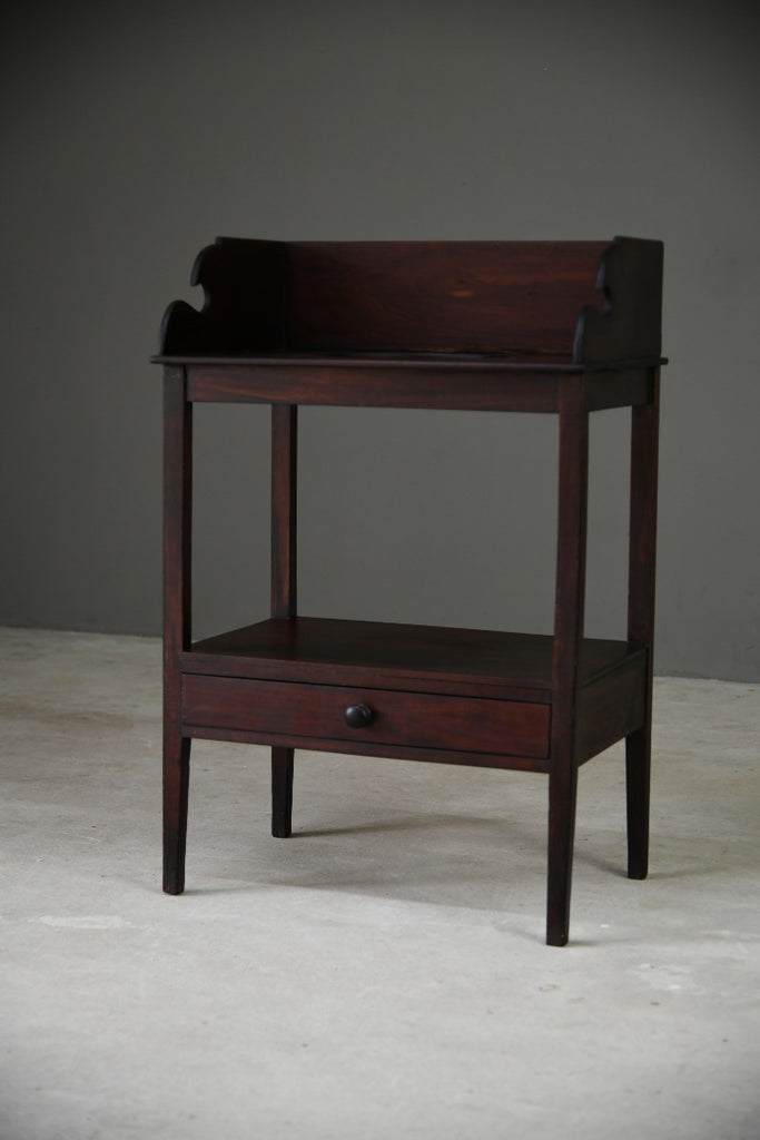 Antique Mahogany Washstand