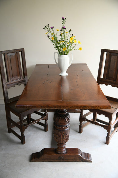 Oak Refectory Table