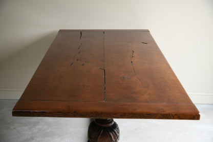 Oak Refectory Table