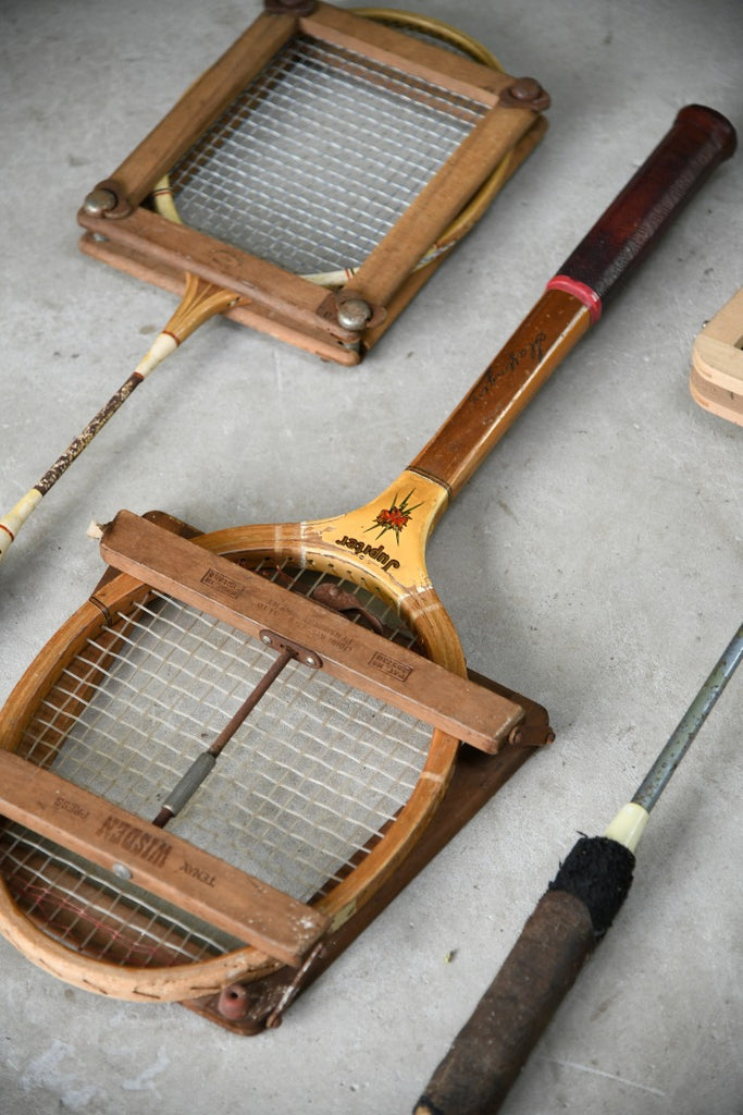 Vintage Badminton Rackets