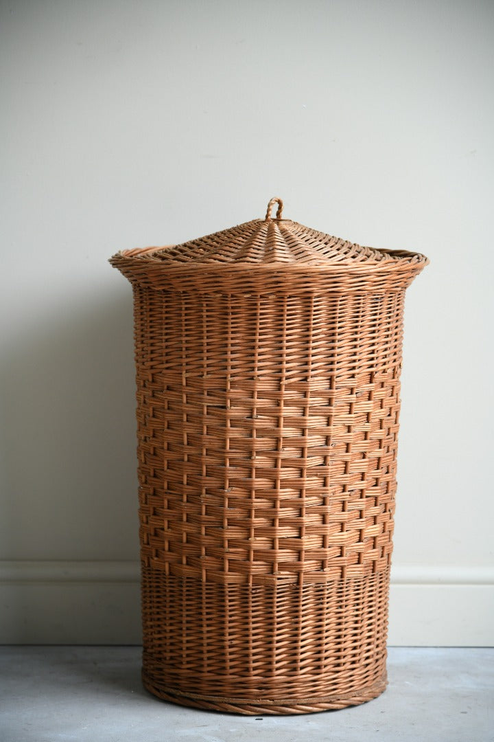 Large Vintage Wicker Basket