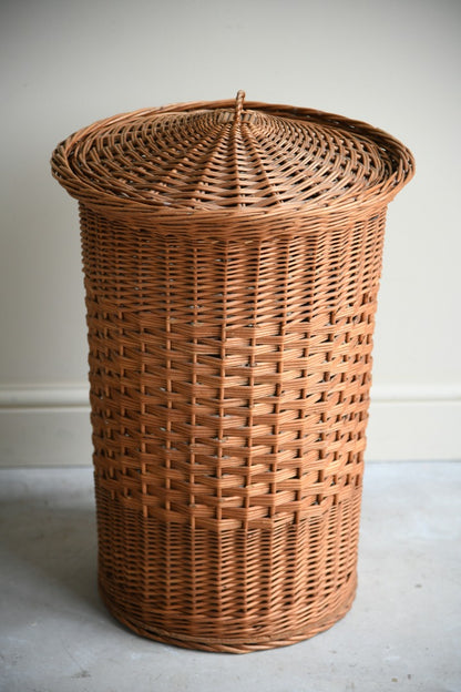 Large Vintage Wicker Basket