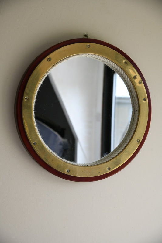 Porthole Style Mirror