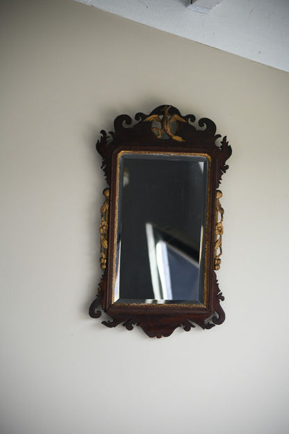 Antique Mahogany Mirror