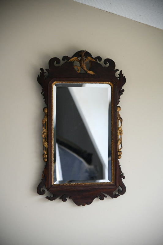 Antique Mahogany Mirror