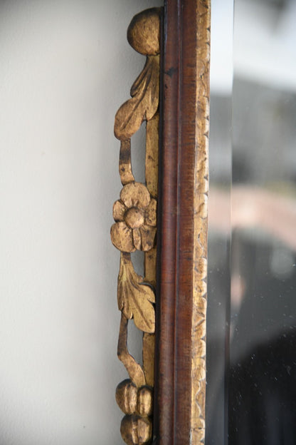 Antique Mahogany Mirror