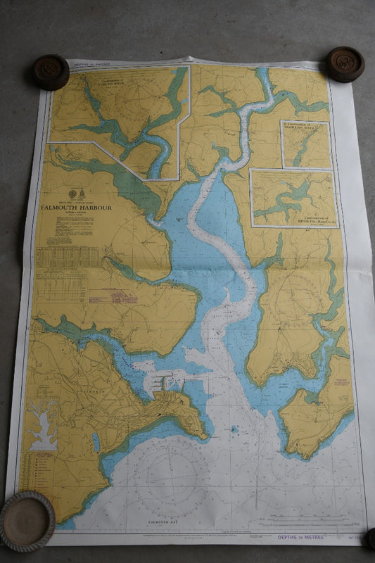 Falmouth Harbour Map