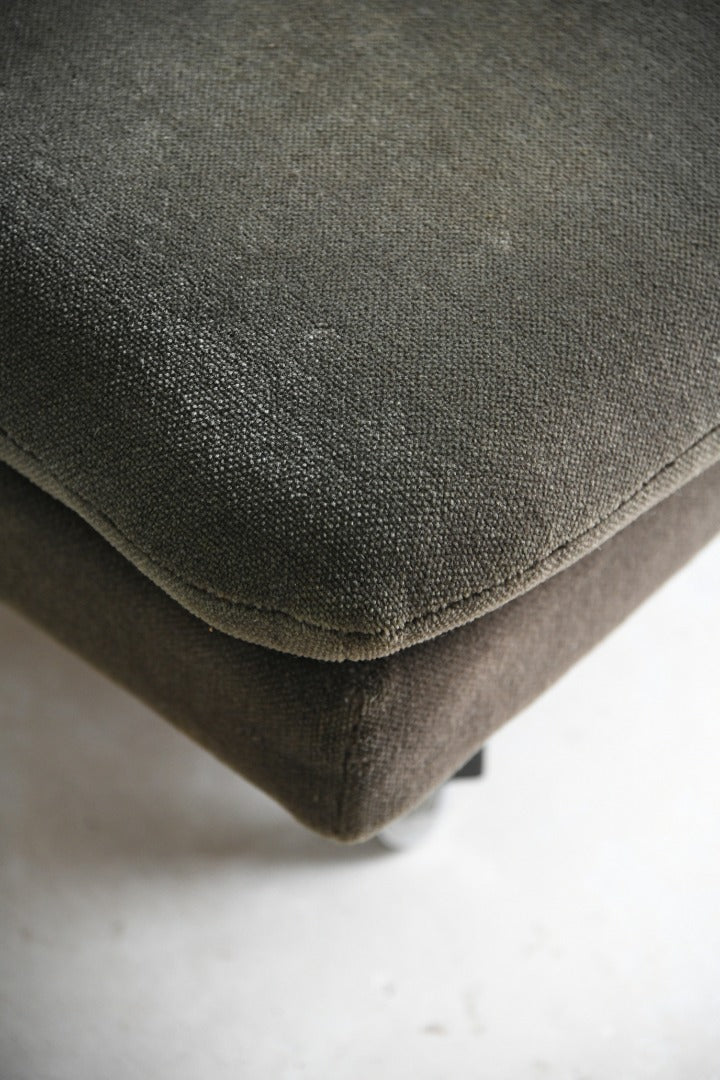 Retro Upholstered Foot Stool