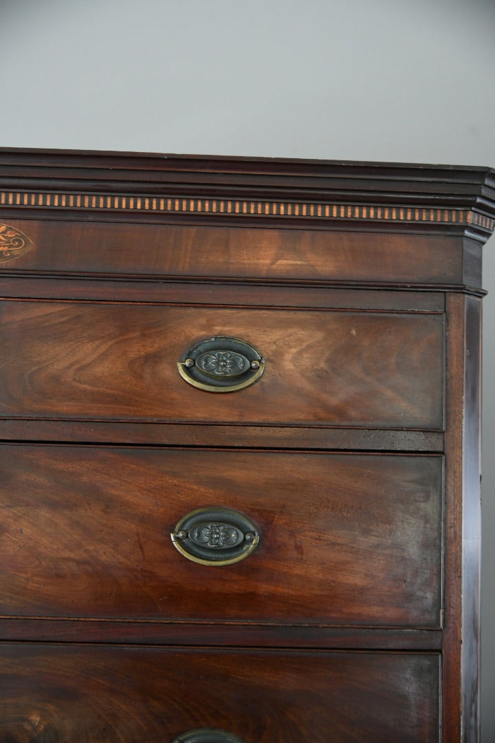 Georgian Mahogany Chest on Chest