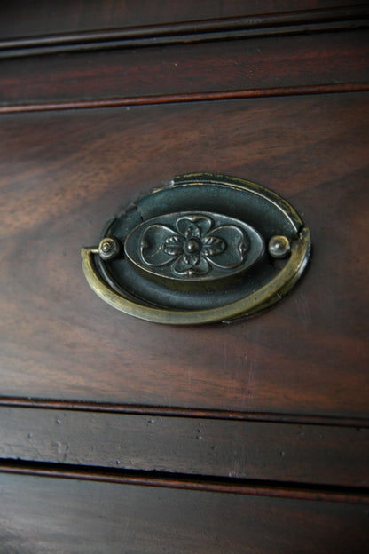 Georgian Mahogany Chest on Chest