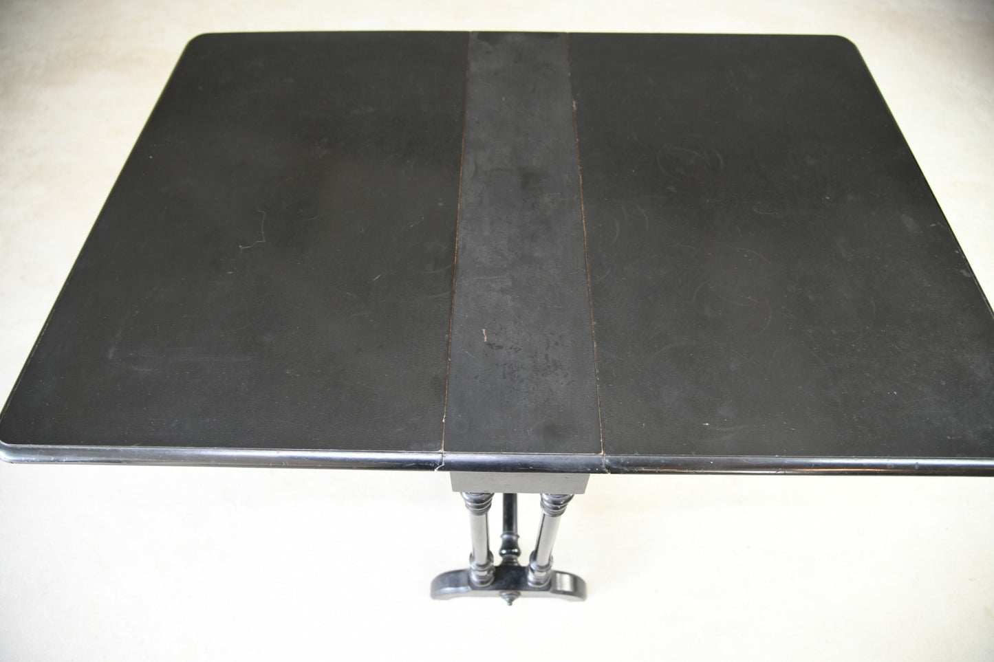 Ebonised Victorian Drop Leaf Table