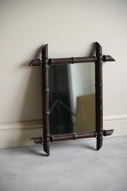 Simulated Bamboo Mirror