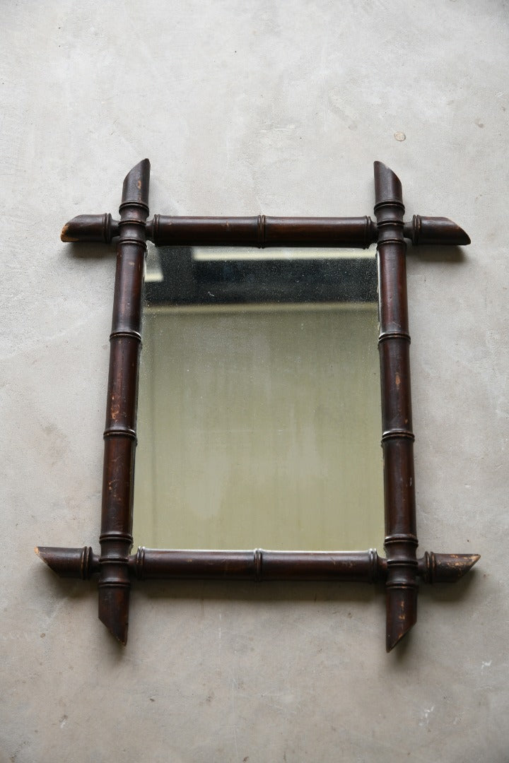 Simulated Bamboo Mirror