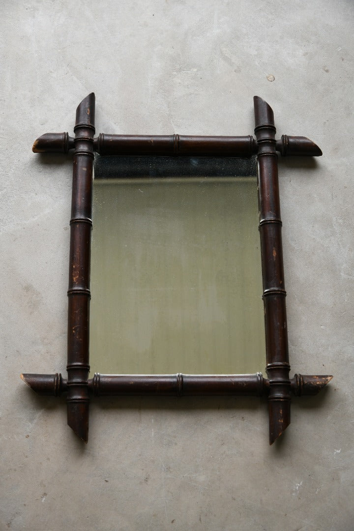 Simulated Bamboo Mirror