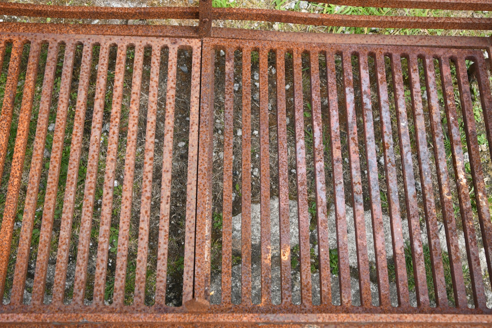 Large Iron Fire Basket