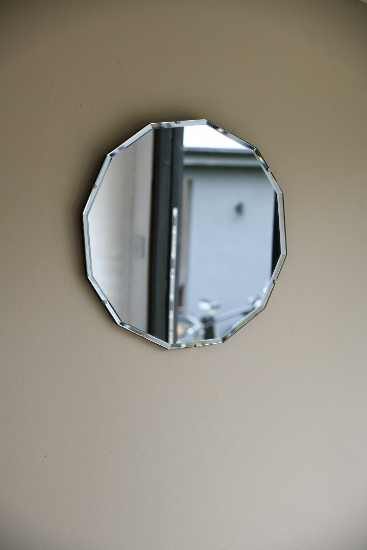 Vintage Frameless Mirror