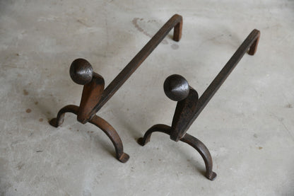 17th Century Style Andirons