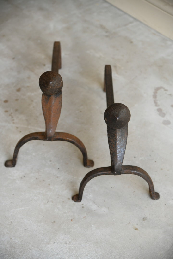 17th Century Style Andirons