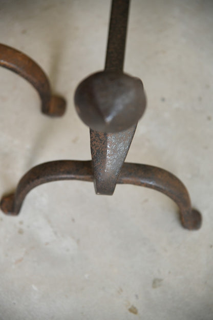 17th Century Style Andirons