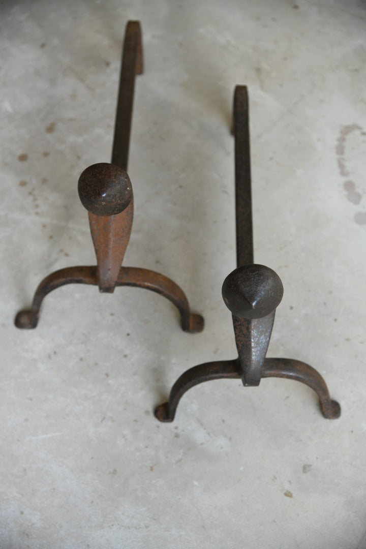 17th Century Style Andirons