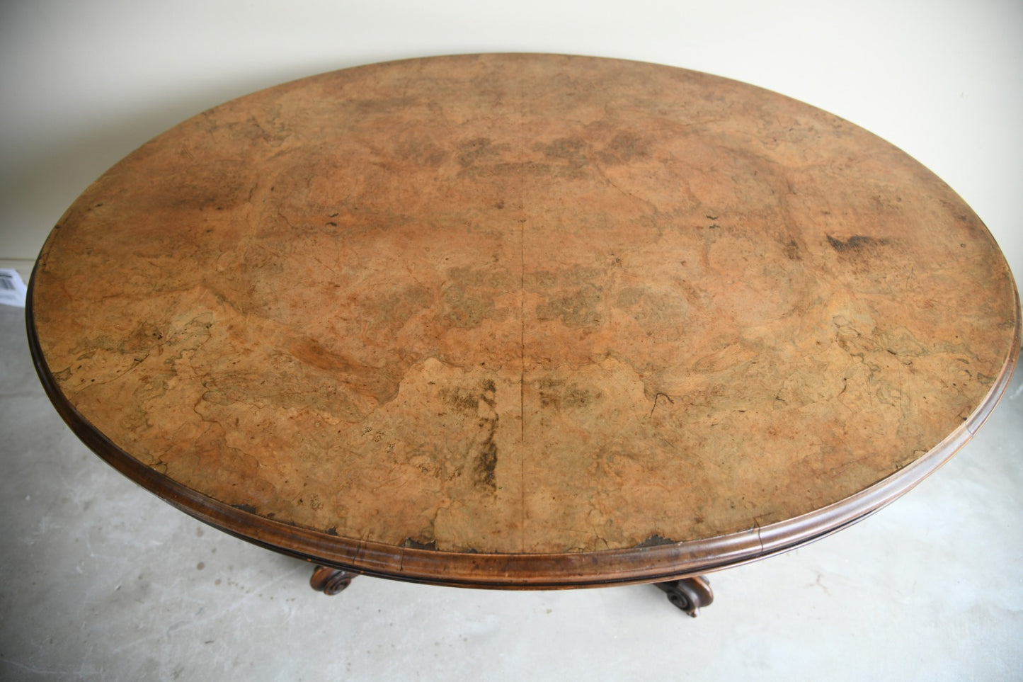 Victorian Walnut Tilt Top Table