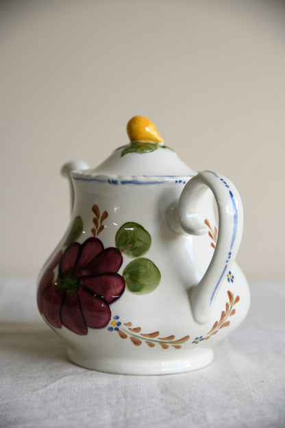 Simpsons Solian Ware Belle Fiore Teapot