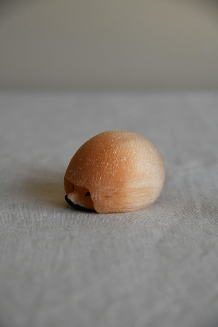 Peach Selenite Hedgehog