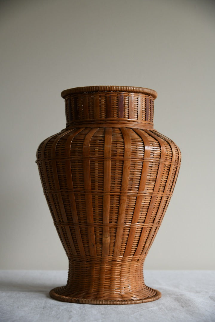 Rattan Wicker Vase