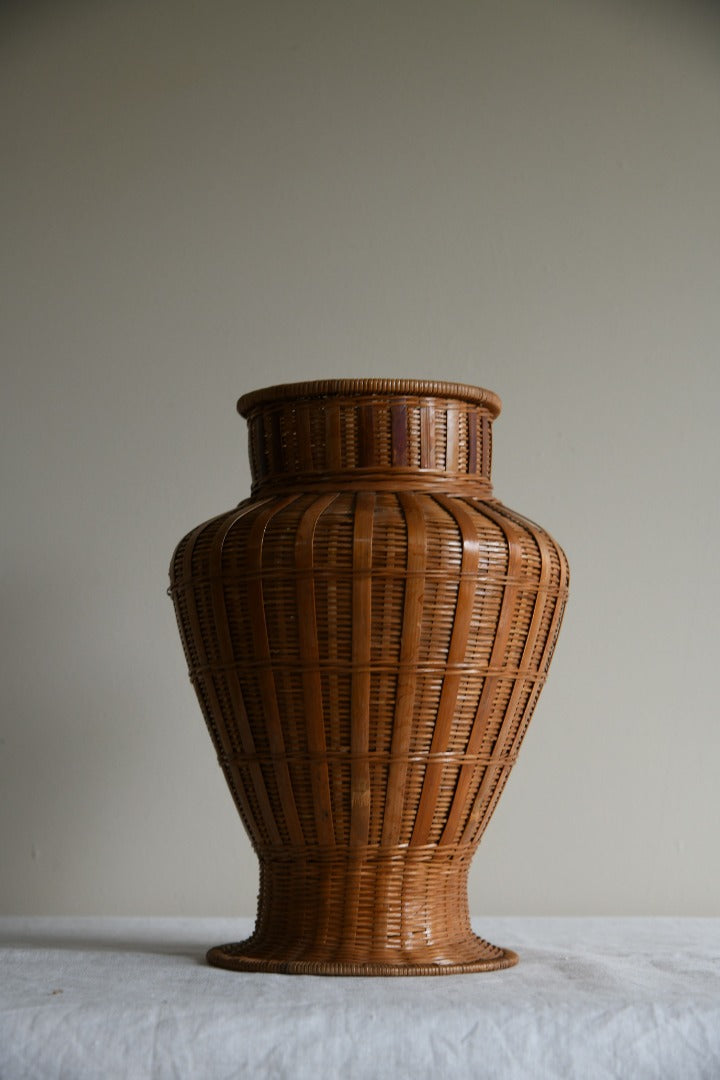 Rattan Wicker Vase