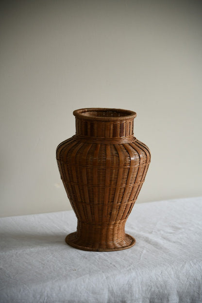 Rattan Wicker Vase