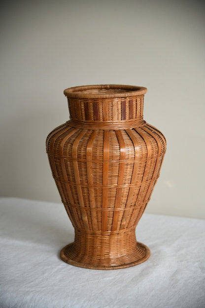 Rattan Wicker Vase
