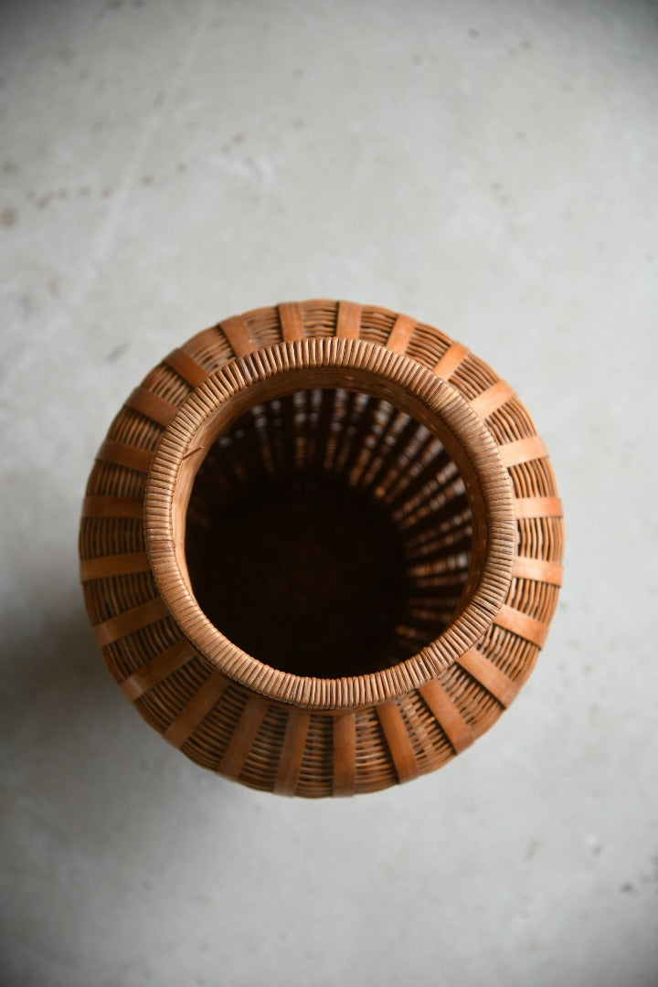 Rattan Wicker Vase