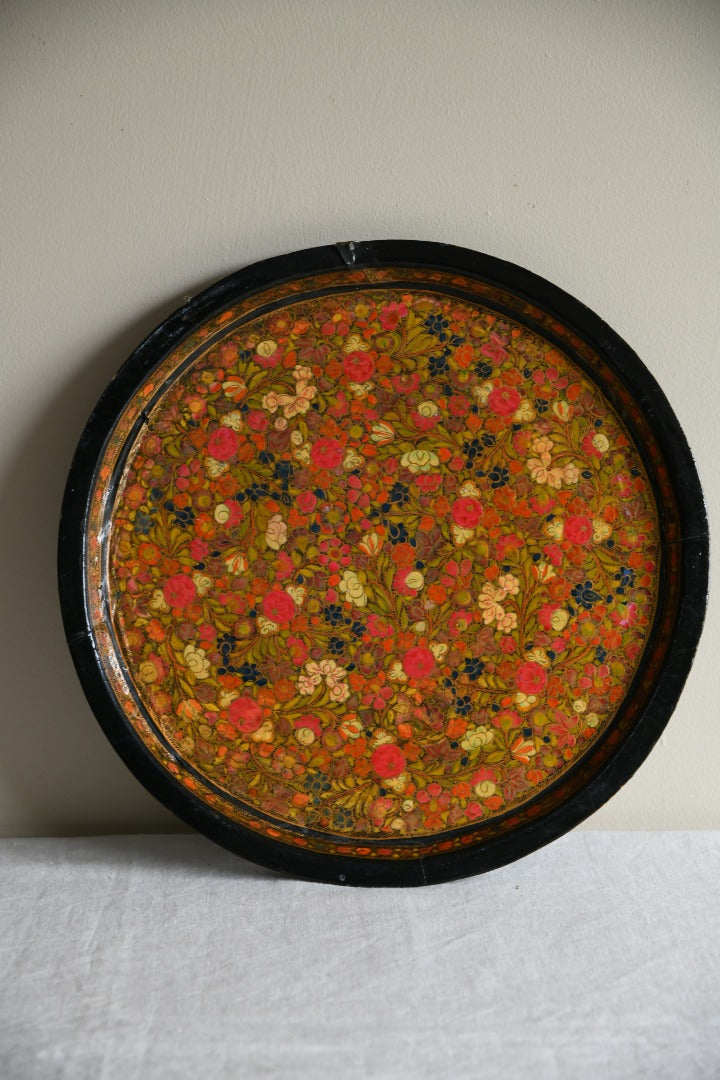 Vintage Kashmiri Papier Mache Tray