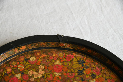 Vintage Kashmiri Papier Mache Tray