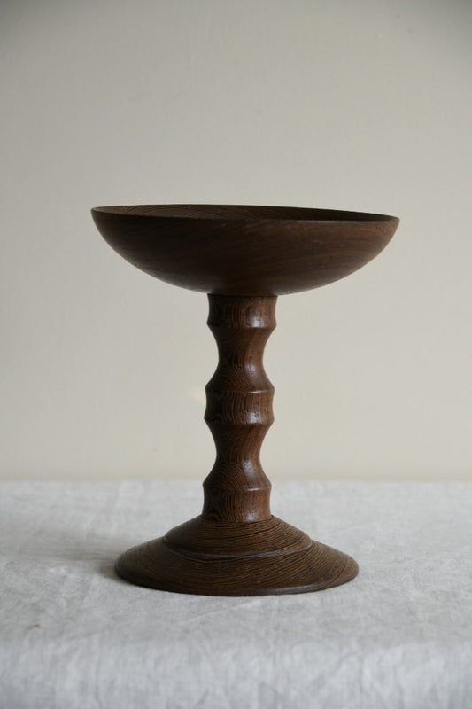 Turned Pedestal Bowl