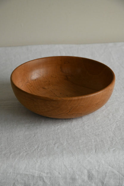 Turned Wooden Bowl