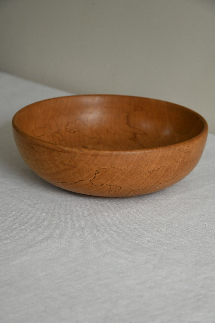 Turned Wooden Bowl