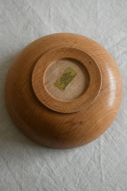 Turned Wooden Bowl