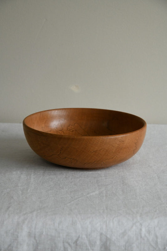 Turned Wooden Bowl