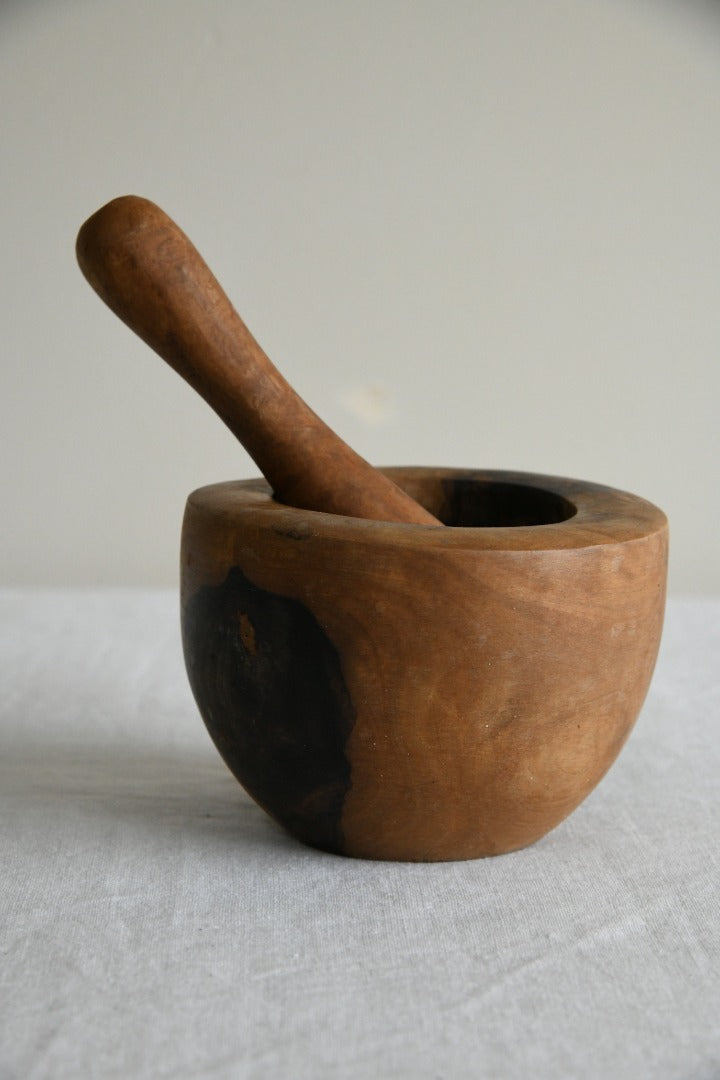 Olive Wood Pestle and Mortar