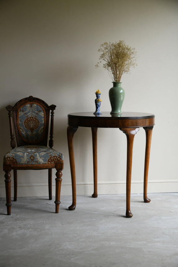Early 20th Century Walnut Occasional Table