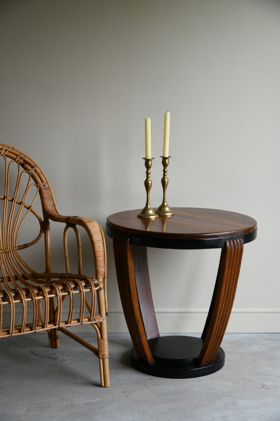 Round Art Deco Occasional Tables